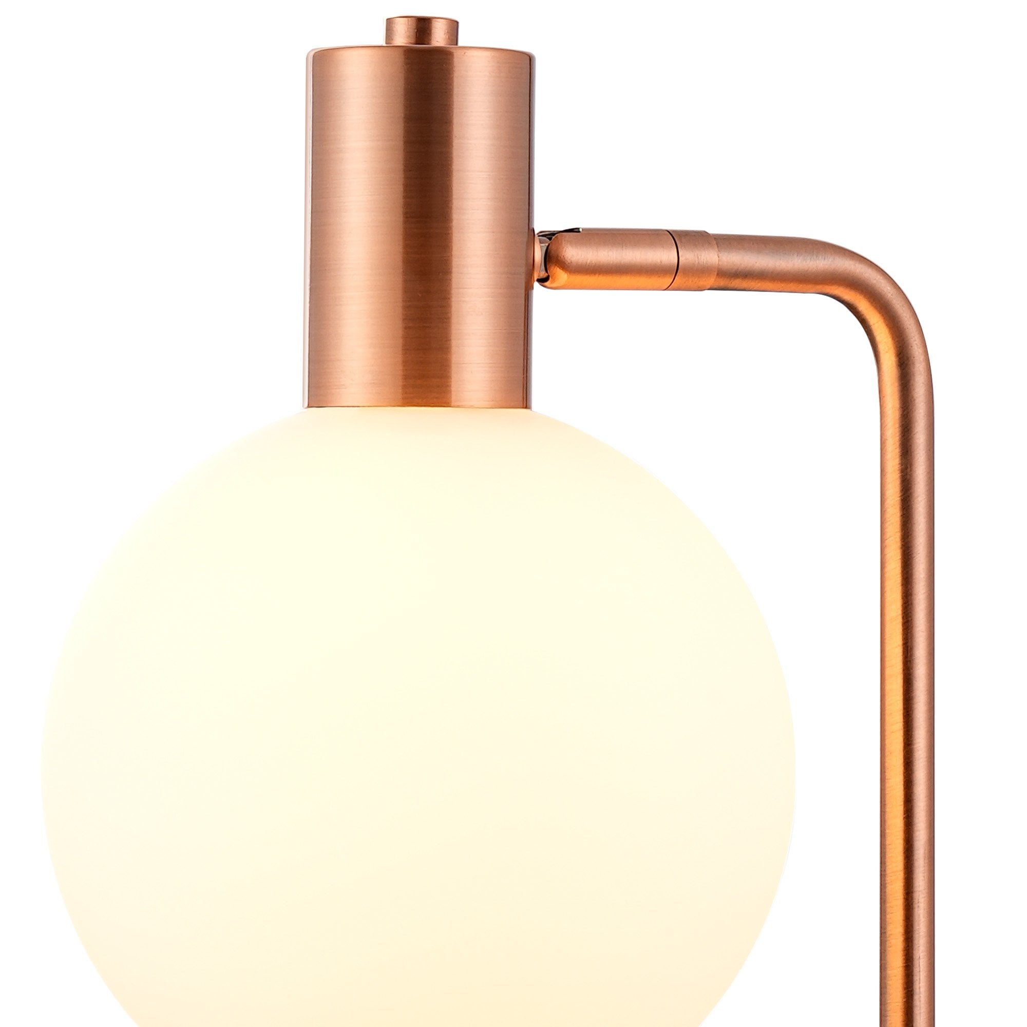 Rome 1 Light Table  Lamp Antique Copper