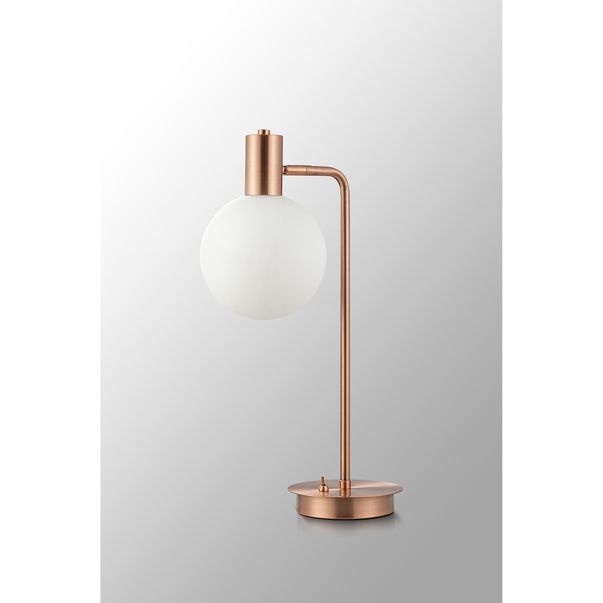 Rome 1 Light Table  Lamp Antique Copper