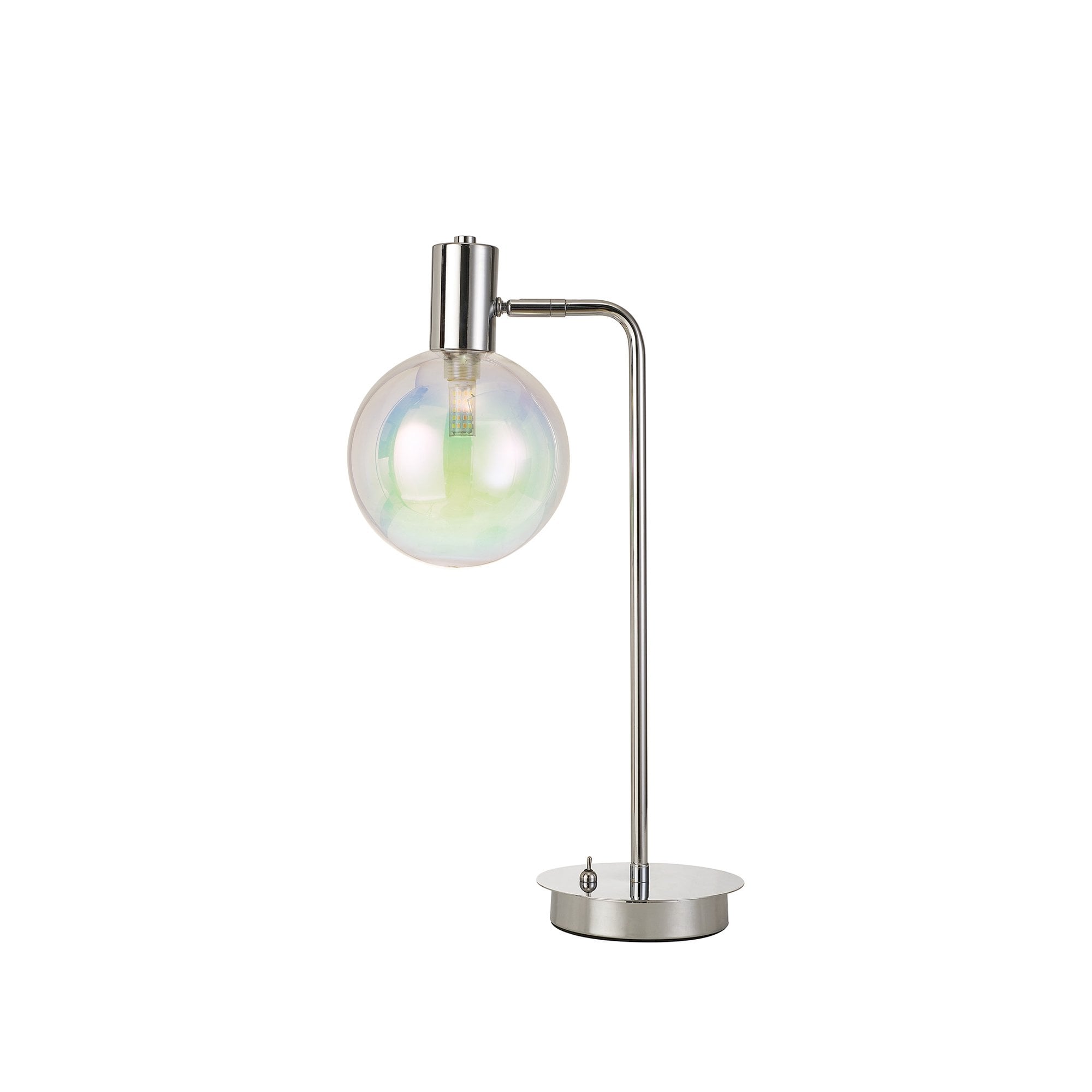 NL82819 Rome 1 Light Table Lamp Polished Chrome