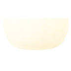 NL86409 Sabus Medium Oval Ball Pendant 1 Light E27 Matt Black Suspension With Frosted White Glass Globe