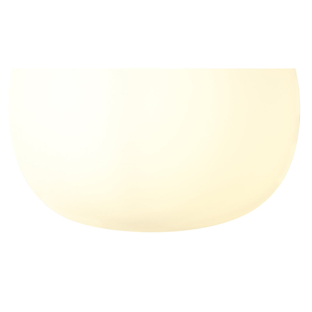NL86419 Sabus 1 Light Flush Ceiling Light Matt Black Frosted White