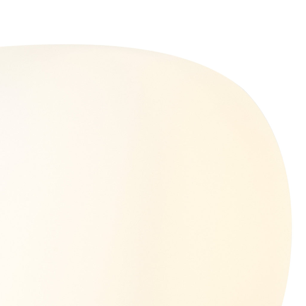 NL86459 Sabus 1 Light Table Lamp Matt Black Frosted White