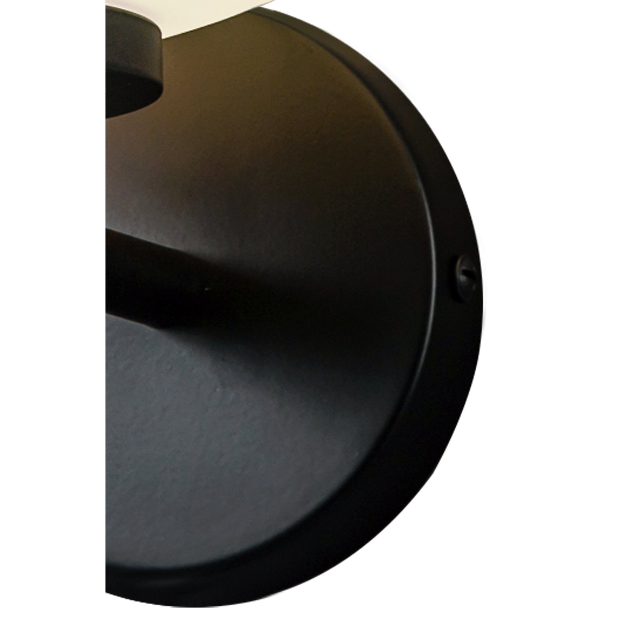 NL86479 Sabus 1 Light Wall Light Matt Black Frosted White