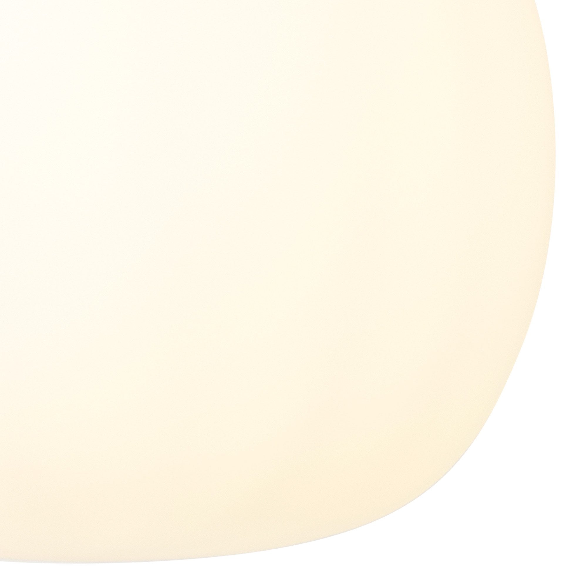 NL86499 Sabus Medium Oval Ball Pendant 1 Light E27 Satin Gold Suspension With Frosted White Glass Globe