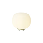NL86529 Sabus 1 Light Table Lamp Satin Gold Frosted White