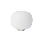 NL86539 Sabus 1 Light Table Lamp Satin Gold Frosted White
