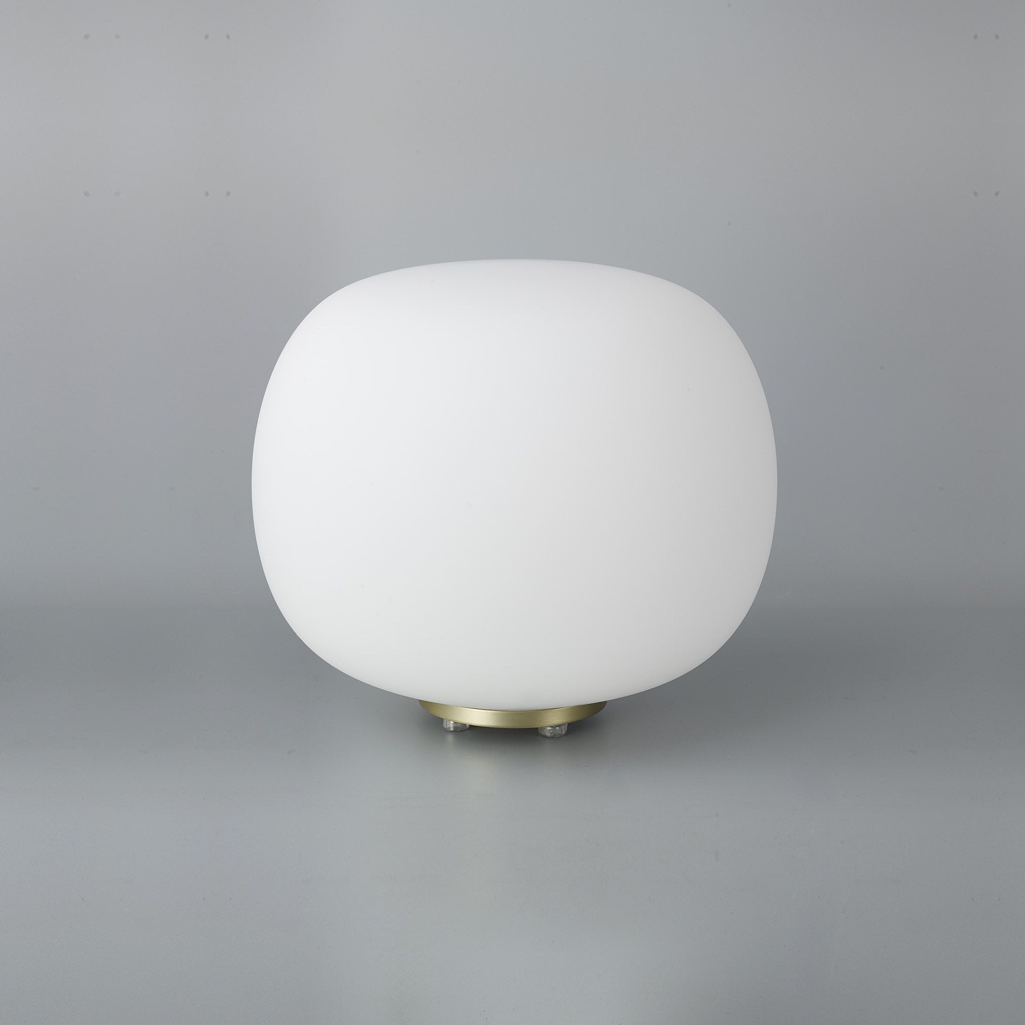 NL86539 Sabus 1 Light Table Lamp Satin Gold Frosted White