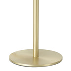 NL86549 Sabus 1 Light Table Lamp Satin Gold Frosted White