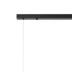 NL9040/OP9 Prague 9 Light Linear Pendant Satin Black Opal