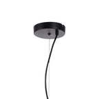 NL9042/OP9 Prague 5 Light Pendant Satin Black Opal