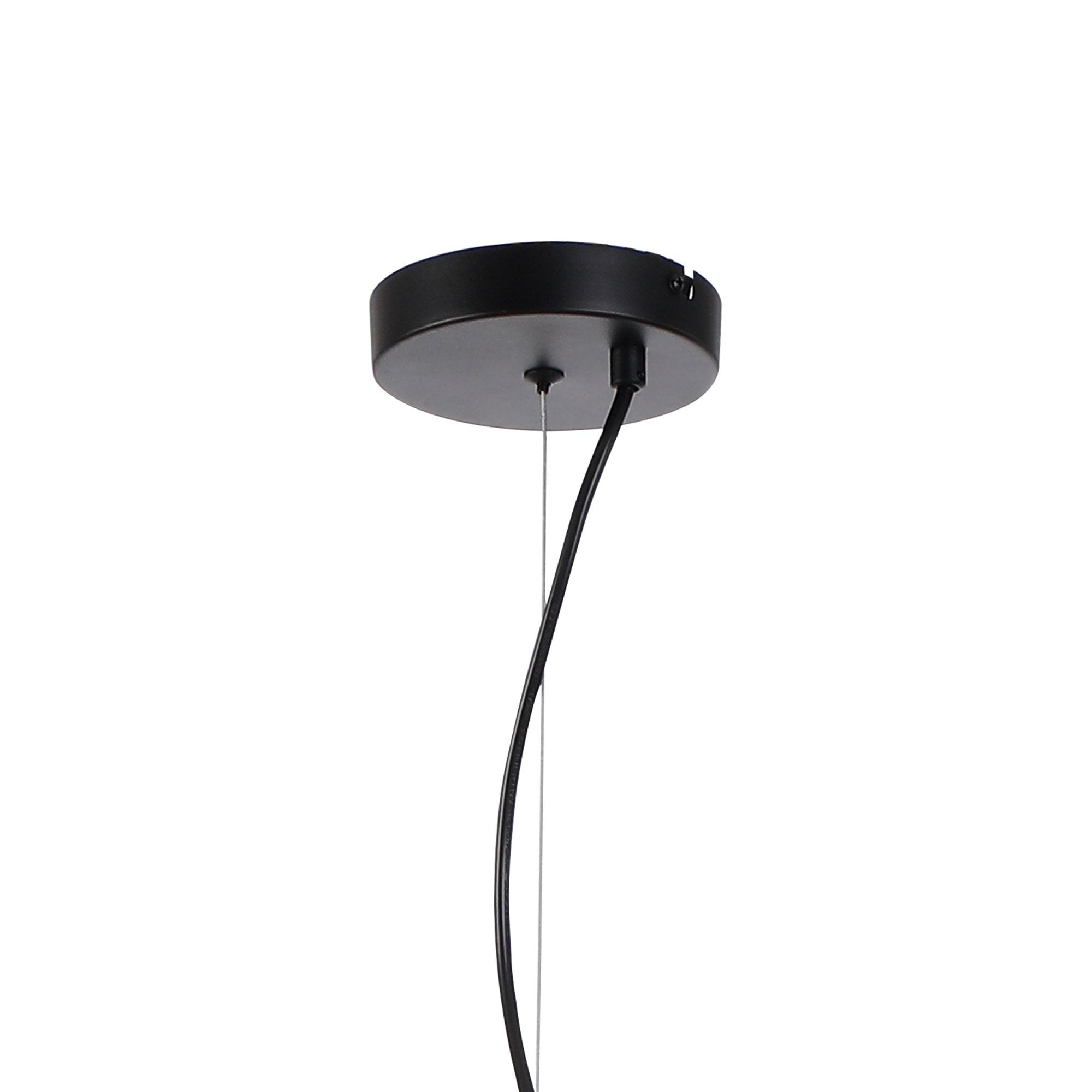 NL9042/OP9 Prague 5 Light Pendant Satin Black Opal