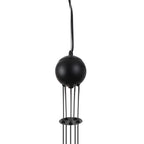 NL9042/OP9 Prague 5 Light Pendant Satin Black Opal