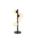 NL9047/OP9 Prague 4 Light Table Lamp Satin Black Opal