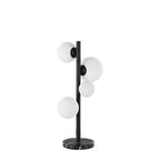 NL9047/OP9 Prague 4 Light Table Lamp Satin Black Opal