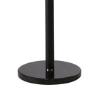 NL9048/AM9 Prague 11 Light Floor Lamp Satin Black Amber Plated