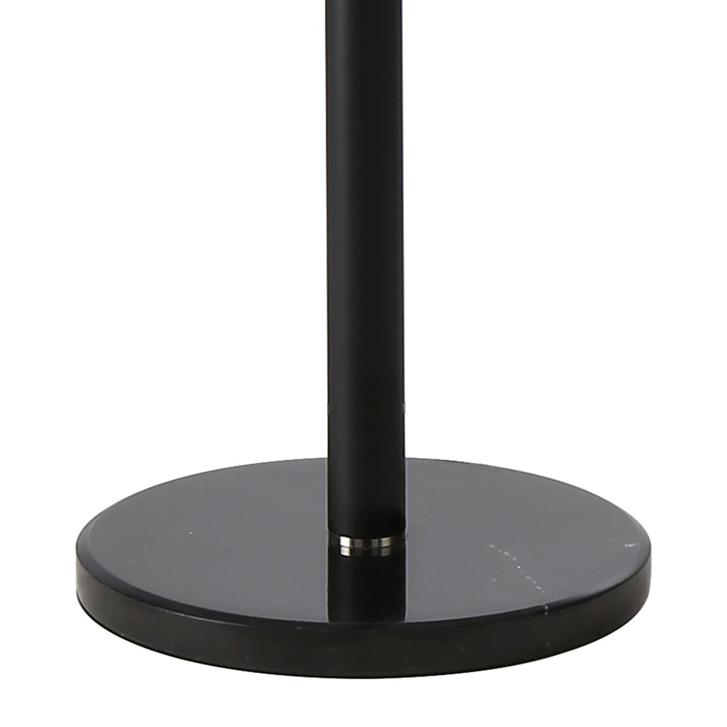 NL9048/CH9 Prague 11 Light Floor Lamp Satin Black Chrome Plated