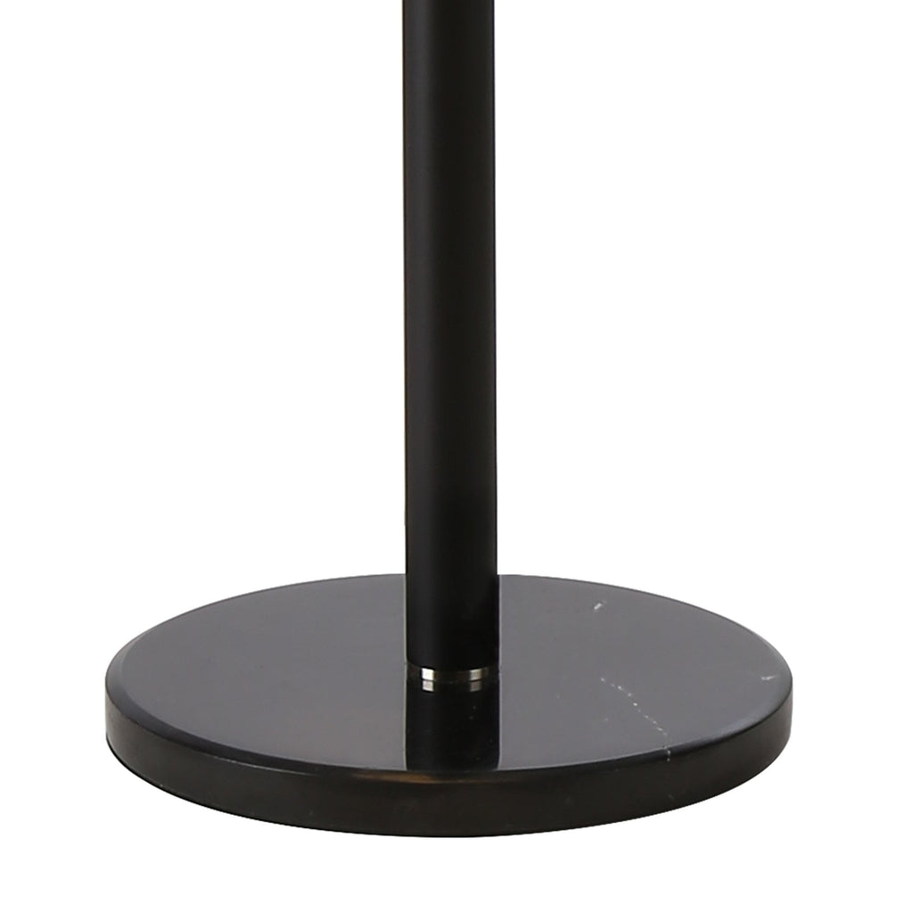 NL9048/OP9 Prague 11 Light Floor Lamp Satin Black Opal