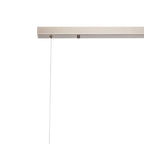 NL9058/CH9 Prague 9 Light Linear Pendant Satin Nickel Chrome Plated