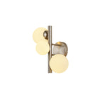 NL9063/OP9 Prague 3 Light Wall Light Satin Nickel Opal