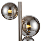 NL9065/CH9 Prague 4 Light Table Lamp Satin Nickel Chrome Plated