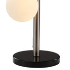 NL9065/OP9 Prague 4 Light Table Lamp Satin Nickel Opal