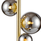 NL9326/CH9 Prague 4 Light Table Lamp Satin Gold Chrome Plated