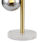 NL9326/CH9 Prague 4 Light Table Lamp Satin Gold Chrome Plated