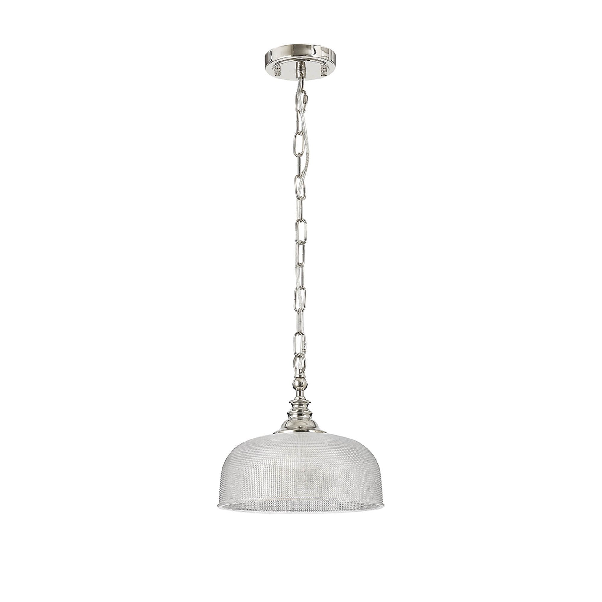 NL86029 Sakkas 1 Light Pendant/Ceiling Light Polished Nickel