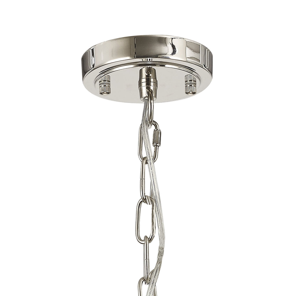 NL86029 Sakkas 1 Light Pendant/Ceiling Light Polished Nickel