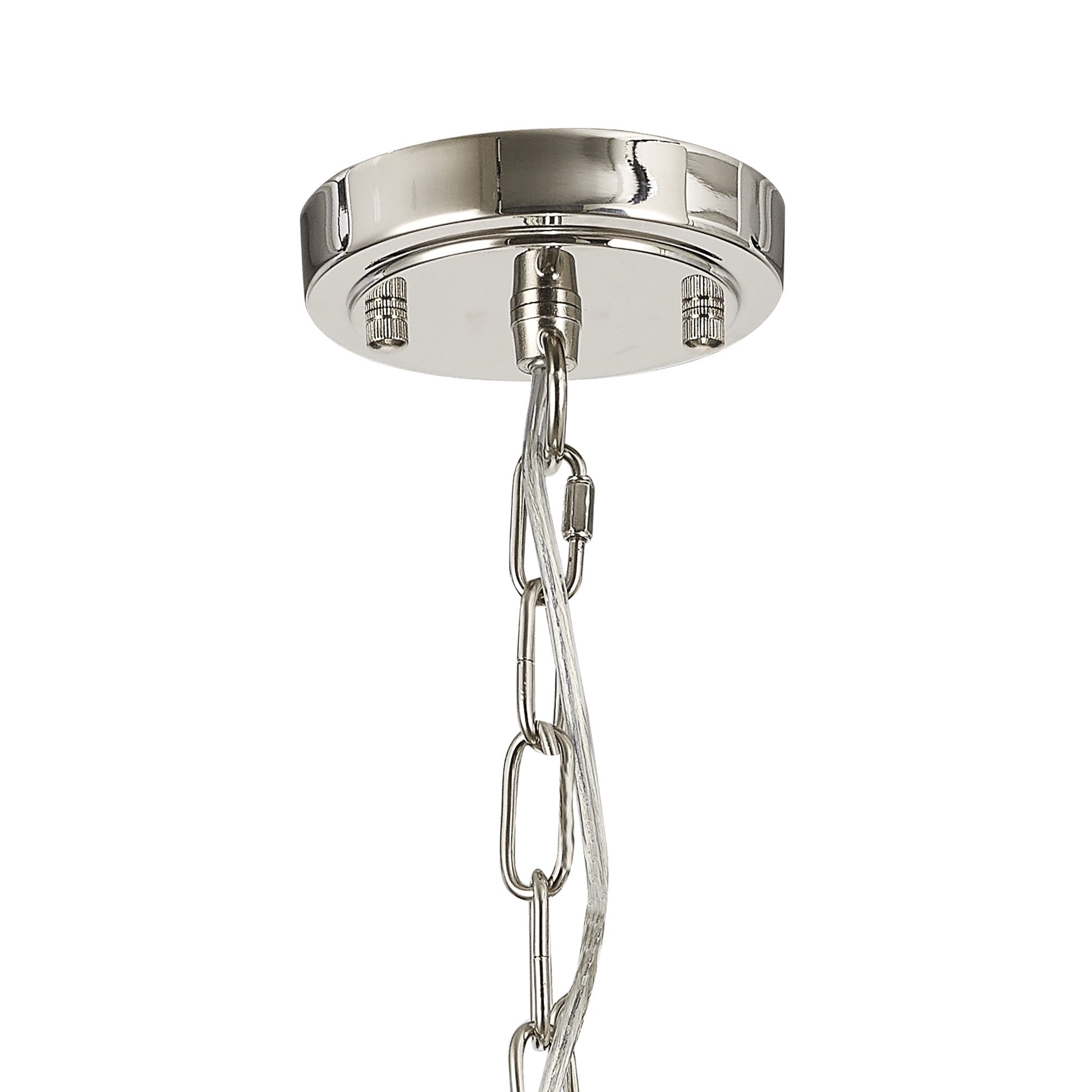 NL86029 Sakkas 1 Light Pendant/Ceiling Light Polished Nickel