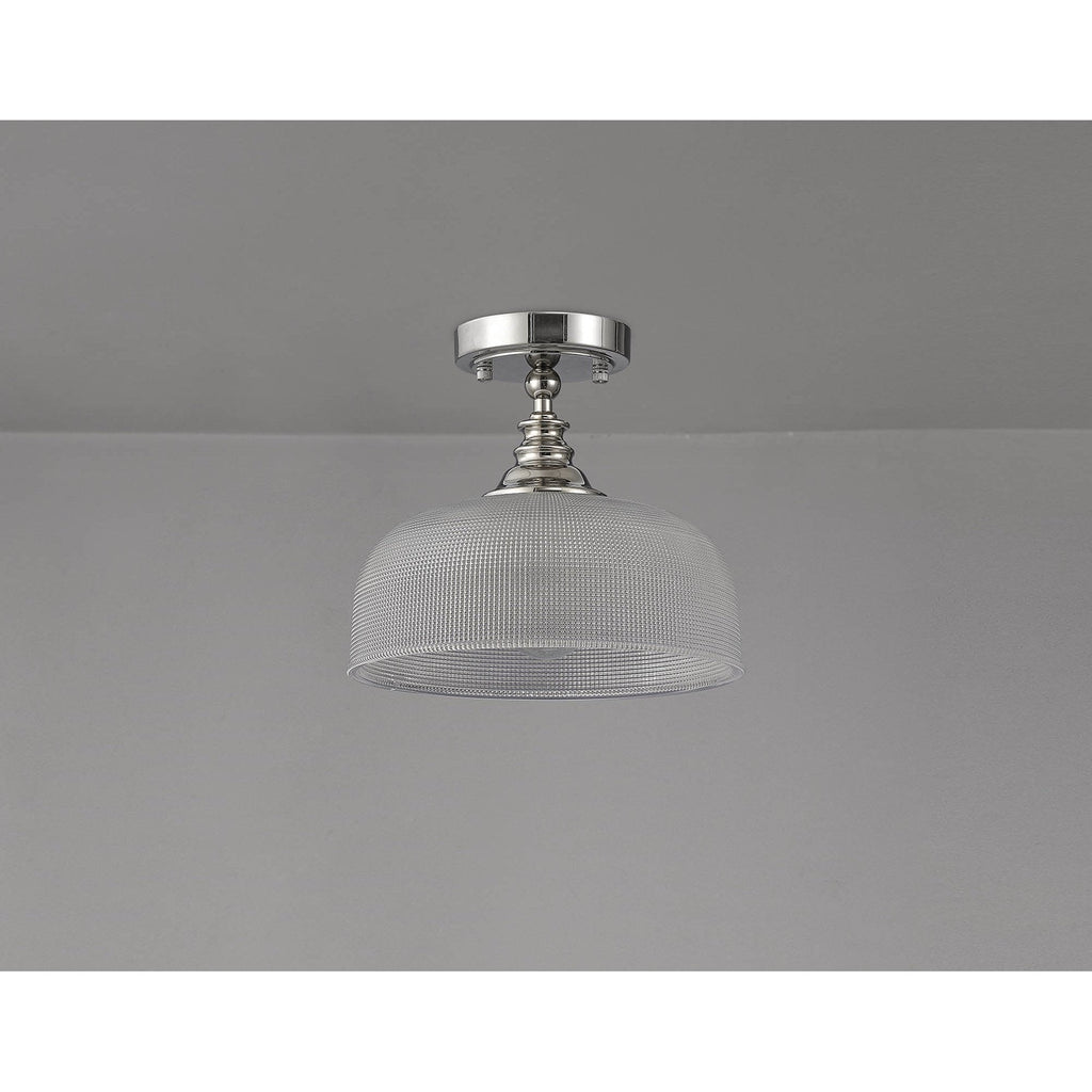 NL86029 Sakkas 1 Light Pendant/Ceiling Light Polished Nickel