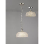 NL86029 Sakkas 1 Light Pendant/Ceiling Light Polished Nickel