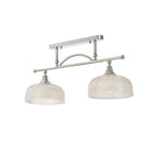 NL86039 Sakkas 2 Light Pendant/Ceiling Light Polished Nickel