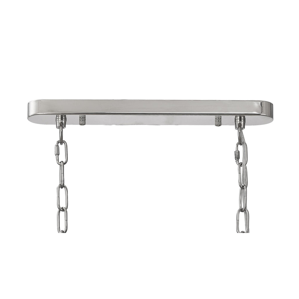 NL86039 Sakkas 2 Light Pendant/Ceiling Light Polished Nickel