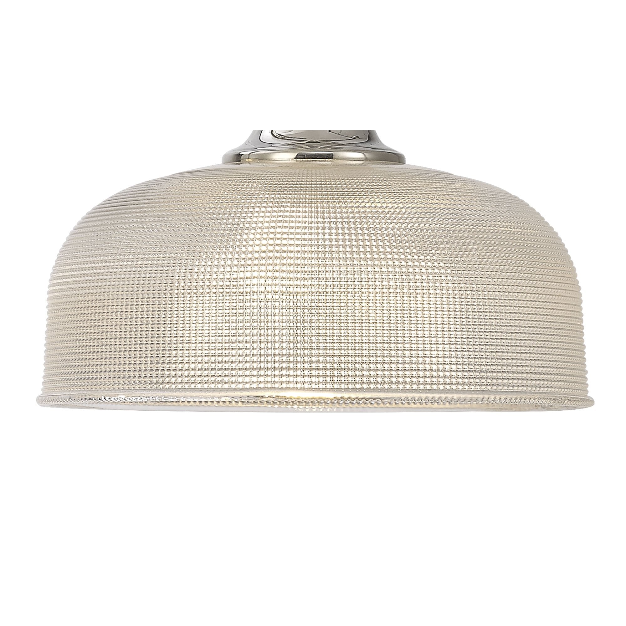 NL86039 Sakkas 2 Light Pendant/Ceiling Light Polished Nickel