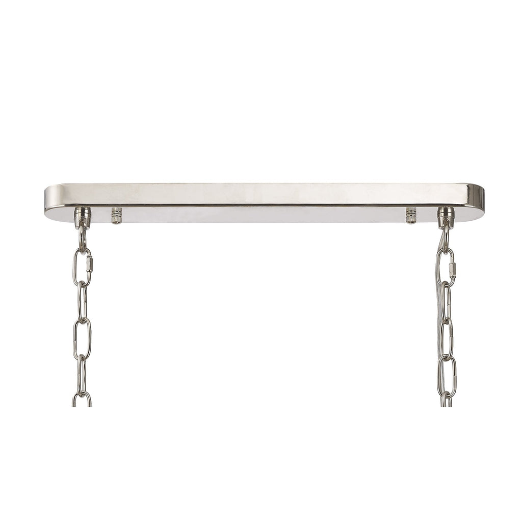 NL86049 Sakkas 3 Light Pendant/Ceiling Light Polished Nickel