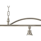 NL86049 Sakkas 3 Light Pendant/Ceiling Light Polished Nickel