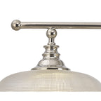 NL86049 Sakkas 3 Light Pendant/Ceiling Light Polished Nickel