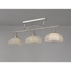 NL86049 Sakkas 3 Light Pendant/Ceiling Light Polished Nickel
