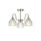 NL86059 Sakkas 3 Light Pendant/Ceiling Light Polished Nickel