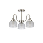 NL86059 Sakkas 3 Light Pendant/Ceiling Light Polished Nickel