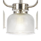 NL86059 Sakkas 3 Light Pendant/Ceiling Light Polished Nickel