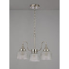 NL86059 Sakkas 3 Light Pendant/Ceiling Light Polished Nickel