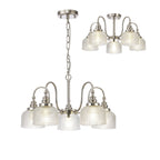 NL86069 Sakkas 5 Light Pendant/Ceiling Light Polished Nickel