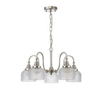 NL86069 Sakkas 5 Light Pendant/Ceiling Light Polished Nickel