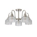 NL86069 Sakkas 5 Light Pendant/Ceiling Light Polished Nickel
