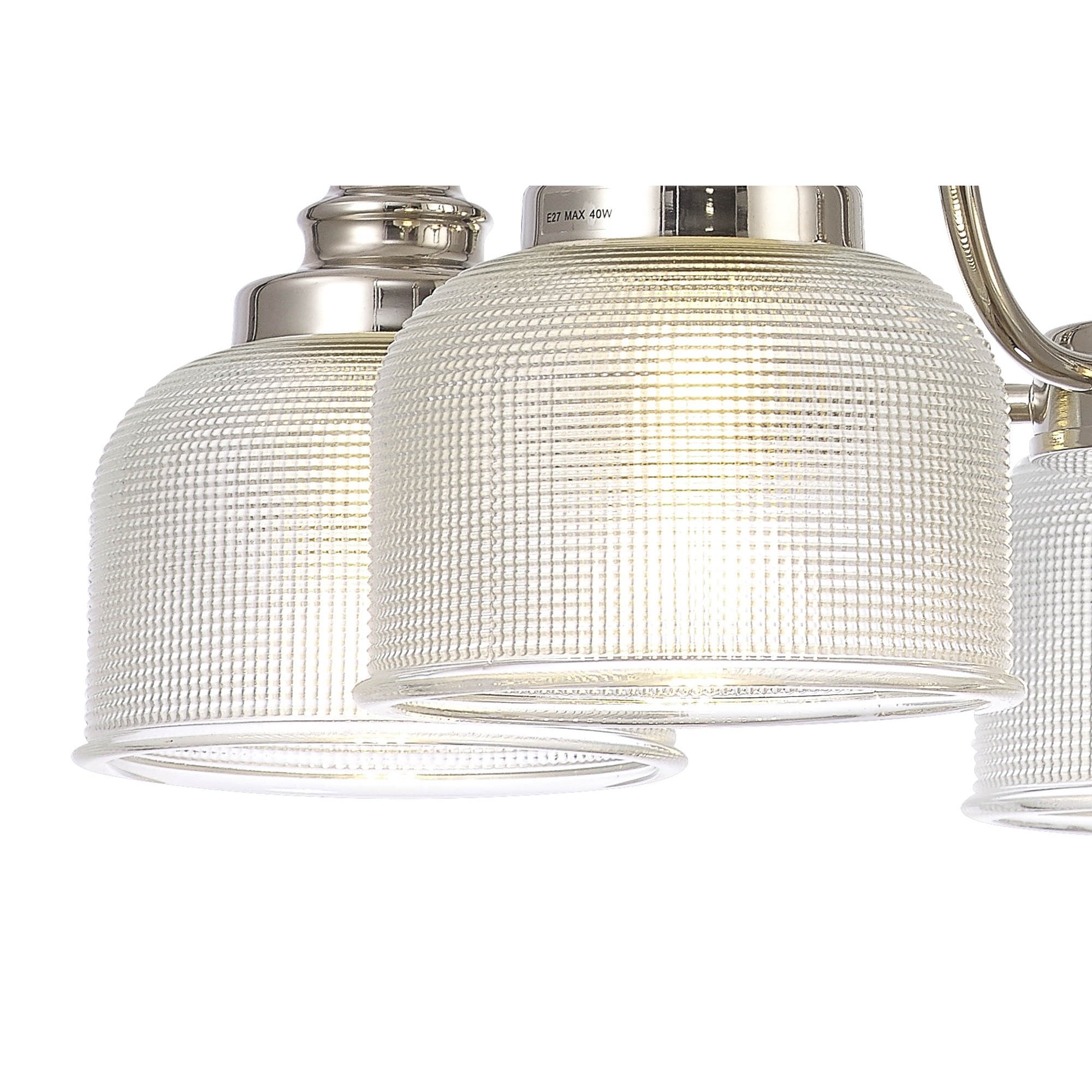 NL86069 Sakkas 5 Light Pendant/Ceiling Light Polished Nickel