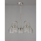NL86069 Sakkas 5 Light Pendant/Ceiling Light Polished Nickel