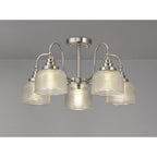 NL86069 Sakkas 5 Light Pendant/Ceiling Light Polished Nickel