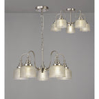 NL86069 Sakkas 5 Light Pendant/Ceiling Light Polished Nickel